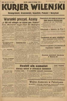 Kurjer Wileński, Nowogródzki, Grodzieński, Suwalski, Poleski i Wołyński. 1939, nr 49