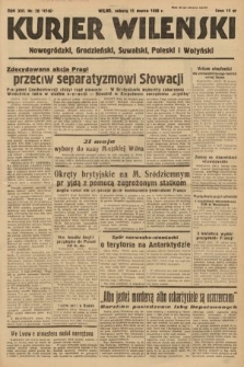 Kurjer Wileński, Nowogródzki, Grodzieński, Suwalski, Poleski i Wołyński. 1939, nr 70