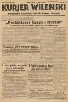 Kurjer Wileński, Nowogródzki, Grodzieński, Suwalski, Poleski i Wołyński. 1939, nr 76