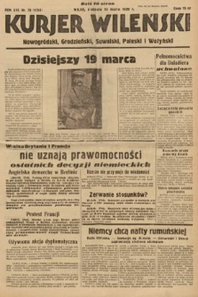 Kurjer Wileński, Nowogródzki, Grodzieński, Suwalski, Poleski i Wołyński. 1939, nr 78