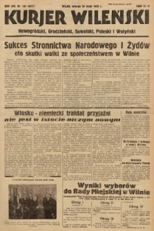 Kurjer Wileński, Nowogródzki, Grodzieński, Suwalski, Poleski i Wołyński. 1939, nr 141