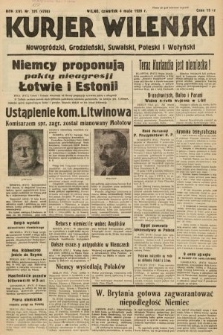 Kurjer Wileński, Nowogródzki, Grodzieński, Suwalski, Poleski i Wołyński. 1939, nr 121