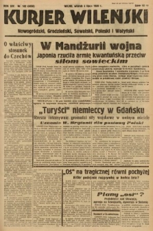 Kurjer Wileński, Nowogródzki, Grodzieński, Suwalski, Poleski i Wołyński. 1939, nr 182