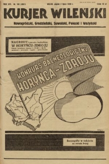 Kurjer Wileński, Nowogródzki, Grodzieński, Suwalski, Poleski i Wołyński. 1939, nr 185