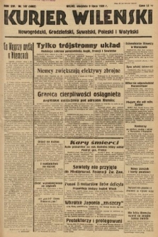 Kurjer Wileński, Nowogródzki, Grodzieński, Suwalski, Poleski i Wołyński. 1939, nr 187