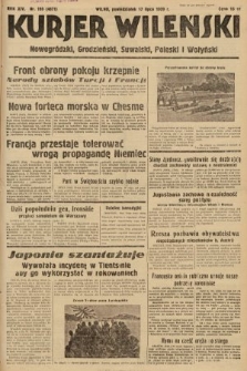 Kurjer Wileński, Nowogródzki, Grodzieński, Suwalski, Poleski i Wołyński. 1939, nr 195