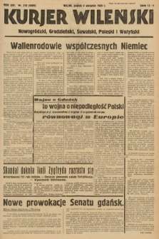 Kurjer Wileński, Nowogródzki, Grodzieński, Suwalski, Poleski i Wołyński. 1939, nr 213