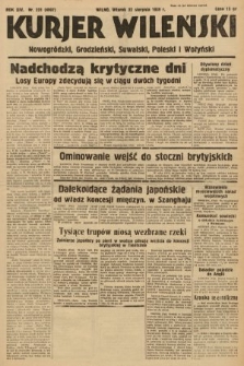 Kurjer Wileński, Nowogródzki, Grodzieński, Suwalski, Poleski i Wołyński. 1939, nr 231