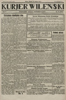 Kurjer Wileński : niezależny organ demokratyczny. 1928, nr 38