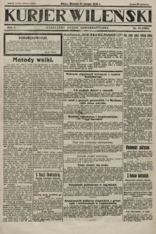 Kurjer Wileński : niezależny organ demokratyczny. 1928, nr 41