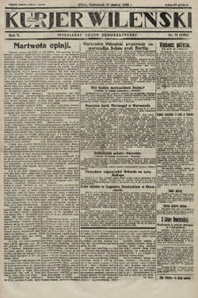 Kurjer Wileński : niezależny organ demokratyczny. 1928, nr 61