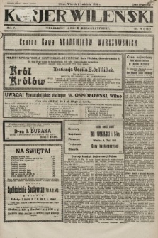 Kurjer Wileński : niezależny organ demokratyczny. 1928, nr 76
