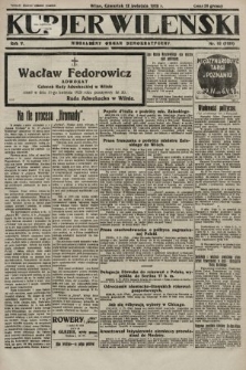 Kurjer Wileński : niezależny organ demokratyczny. 1928, nr 82