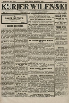 Kurjer Wileński : niezależny organ demokratyczny. 1928, nr 84