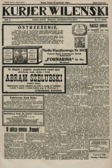 Kurjer Wileński : niezależny organ demokratyczny. 1928, nr 93