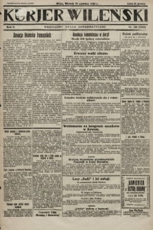 Kurjer Wileński : niezależny organ demokratyczny. 1928, nr 136