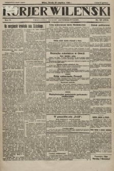 Kurjer Wileński : niezależny organ demokratyczny. 1928, nr 137