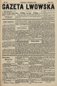 Gazeta Lwowska. 1918, nr 82