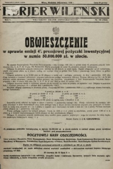 Kurjer Wileński : niezależny organ demokratyczny. 1928, nr 141