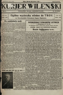 Kurjer Wileński : niezależny organ demokratyczny. 1928, nr 142