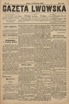 Gazeta Lwowska. 1918, nr 84