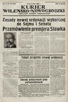 Kurjer Wileńsko-Nowogródzki : niezależny dziennik demokratyczny. 1935, nr 124