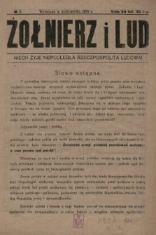 Żołnierz i Lud. 1919, nr 3