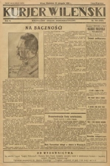Kurjer Wileński : niezależny organ demokratyczny. 1928, nr 182