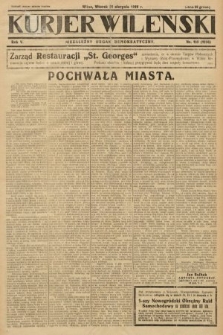 Kurjer Wileński : niezależny organ demokratyczny. 1928, nr 189