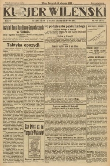 Kurjer Wileński : niezależny organ demokratyczny. 1928, nr 197