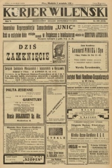 Kurjer Wileński : niezależny organ demokratyczny. 1928, nr 206