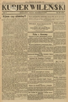 Kurjer Wileński : niezależny organ demokratyczny. 1928, nr 209