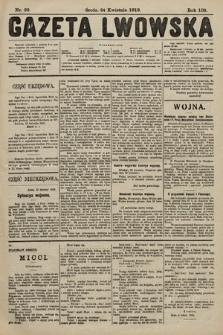 Gazeta Lwowska. 1918, nr 93