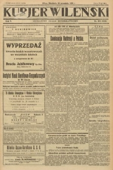 Kurjer Wileński : niezależny organ demokratyczny. 1928, nr 212