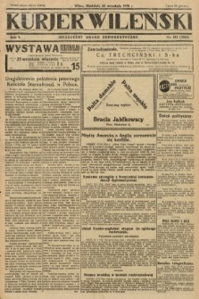 Kurjer Wileński : niezależny organ demokratyczny. 1928, nr 218