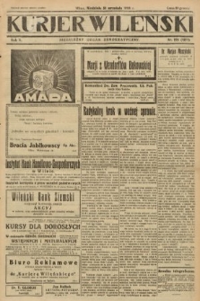 Kurjer Wileński : niezależny organ demokratyczny. 1928, nr 224