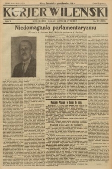 Kurjer Wileński : niezależny organ demokratyczny. 1928, nr 227