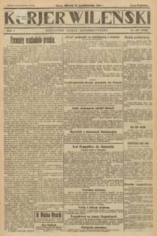 Kurjer Wileński : niezależny organ demokratyczny. 1928, nr 237