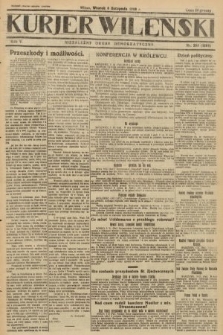 Kurjer Wileński : niezależny organ demokratyczny. 1928, nr 254