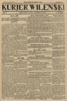 Kurjer Wileński : niezależny organ demokratyczny. 1928, nr 270