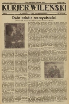 Kurjer Wileński : niezależny organ demokratyczny. 1928, nr 274