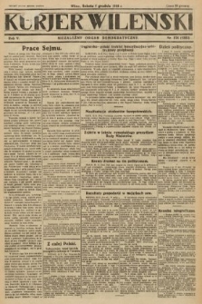 Kurjer Wileński : niezależny organ demokratyczny. 1928, nr 276