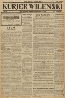 Kurjer Wileński : niezależny organ demokratyczny. 1928, nr 283