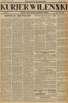 Kurjer Wileński : niezależny organ demokratyczny. 1928, nr 291