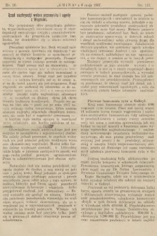 Gmina : tygodnik poświęcony interesom gmin i rad powiatowych. 1907, nr 18