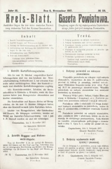 Kreis-Blatt : amtliches Organ für den unter deutscher Verwaltung stehender Teil des Kreises Czenstochau = Gazeta Powiatowa : urzędowy organ dla tej części powiatu częstochowskiego, która znajduje się pod zarządem niemieckim. 1917, nr 53