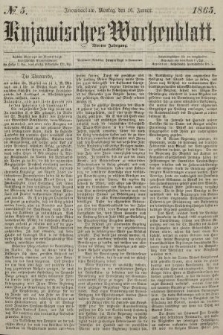 Kujawisches Wochenblatt. 1865, no. 5