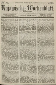 Kujawisches Wochenblatt. 1865, no. 10