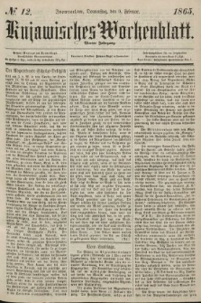 Kujawisches Wochenblatt. 1865, no. 12