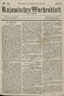 Kujawisches Wochenblatt. 1865, no. 14
